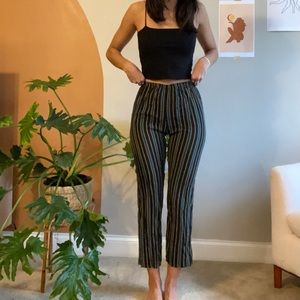 brandy melville striped pants